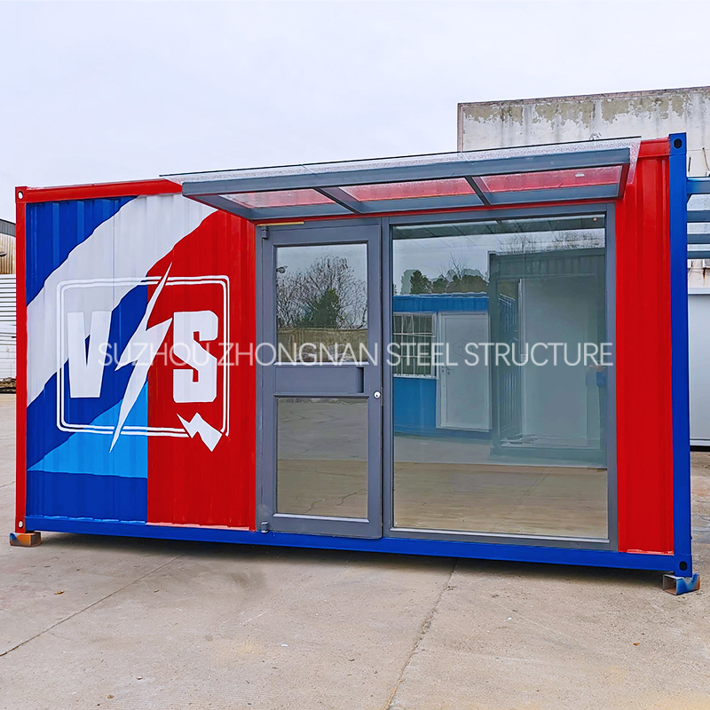 Custom 20/40FT Steel Structure Portable Shipping Container Shop for Sale