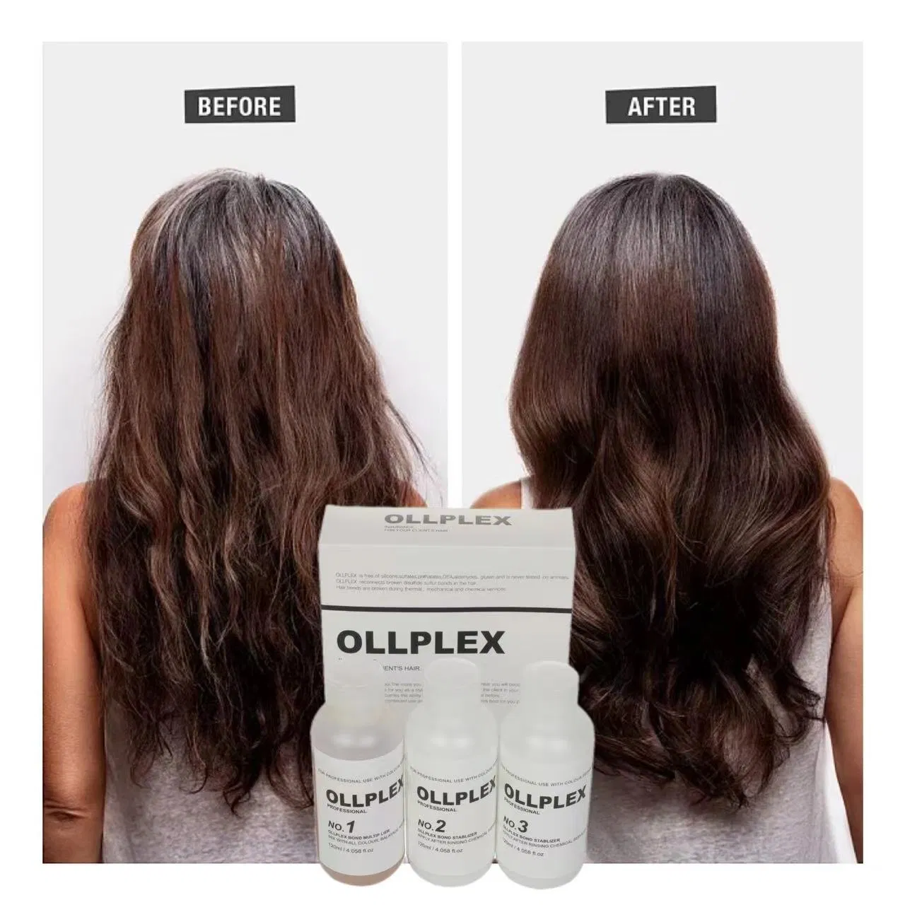 Professional Ollaplexing Repairing Damage Hair Refreshing Hair 2 in 1 Cream