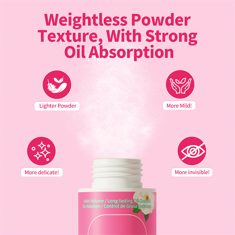 Volume Dust Powder Scented Cocount Weightless Dry Shampoo Powder Women Refresh Hair