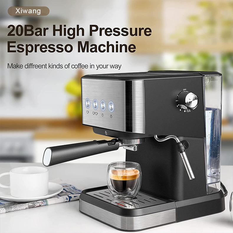 Office Use Italian 20bar Semi-Autotmatic Coffee Espresso Machine