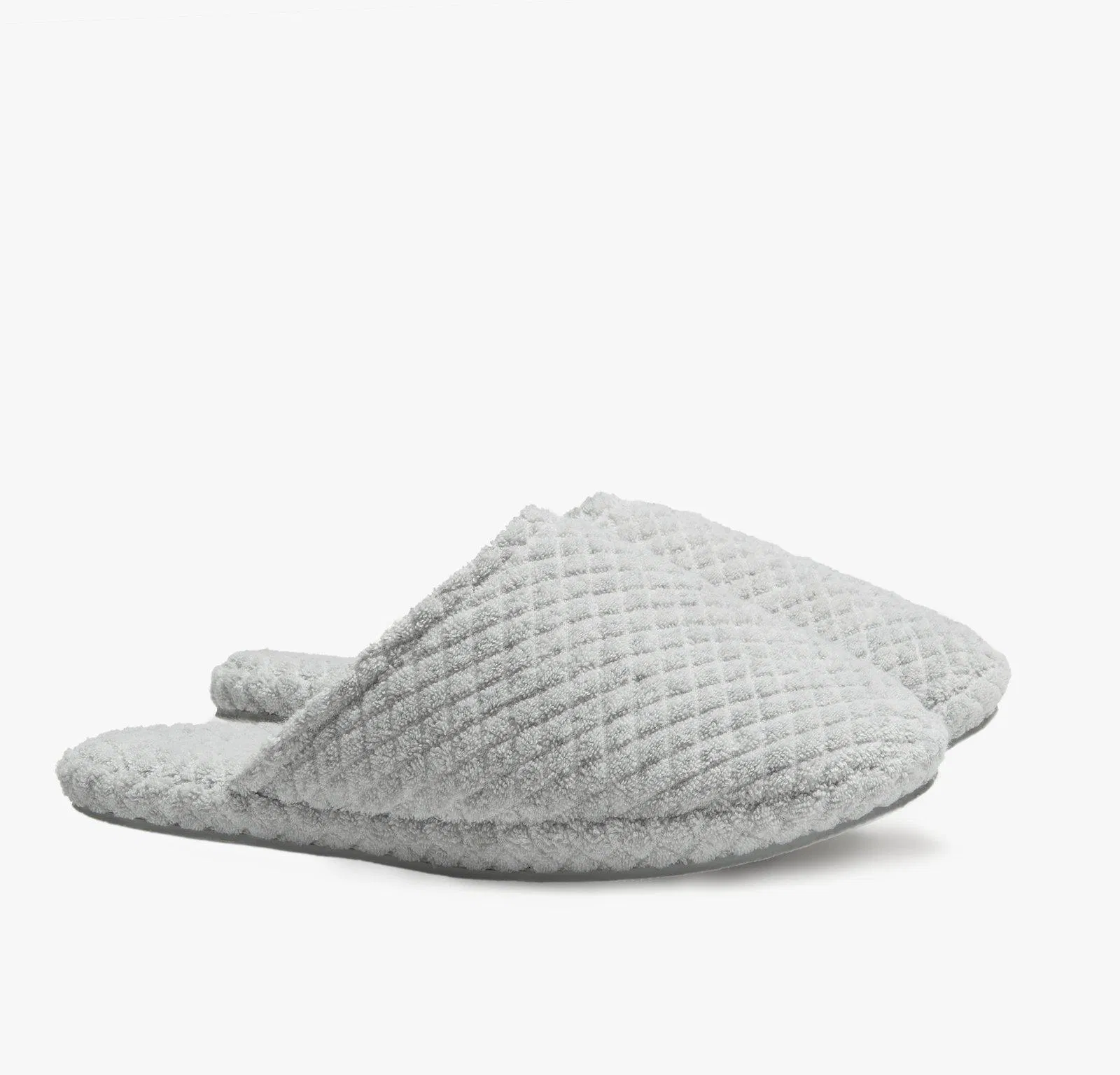 OEM Custom Embroidered Luxury White Terry Towel Fabric Disposable SPA Bedroom Hospital Hotel Guest Slippers