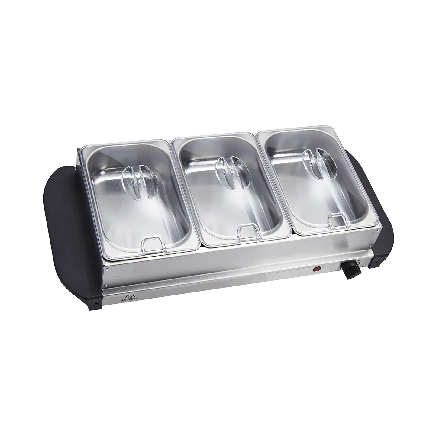 Stainless Steel Electric Hot Food Buffet Warmer 3*1.5L