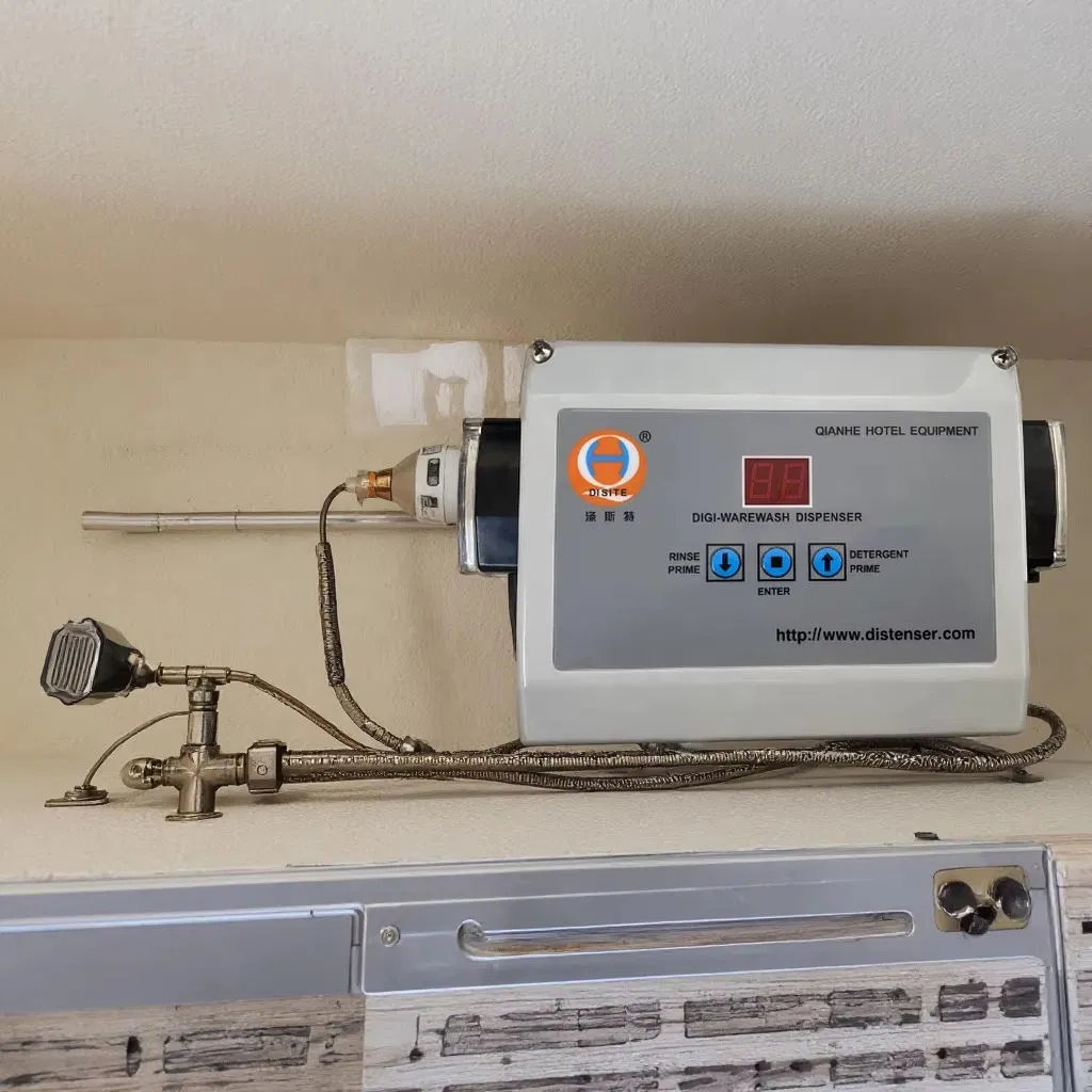 Dishwasher Dispenser Which Can Inject The Detergent, Drier and Other Chemical Preparations