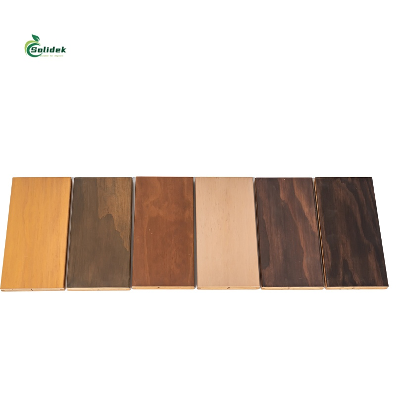 High Quality Anti Slip Hardwood Exterior Garden Decking Outdoor Solid Wood Flooring