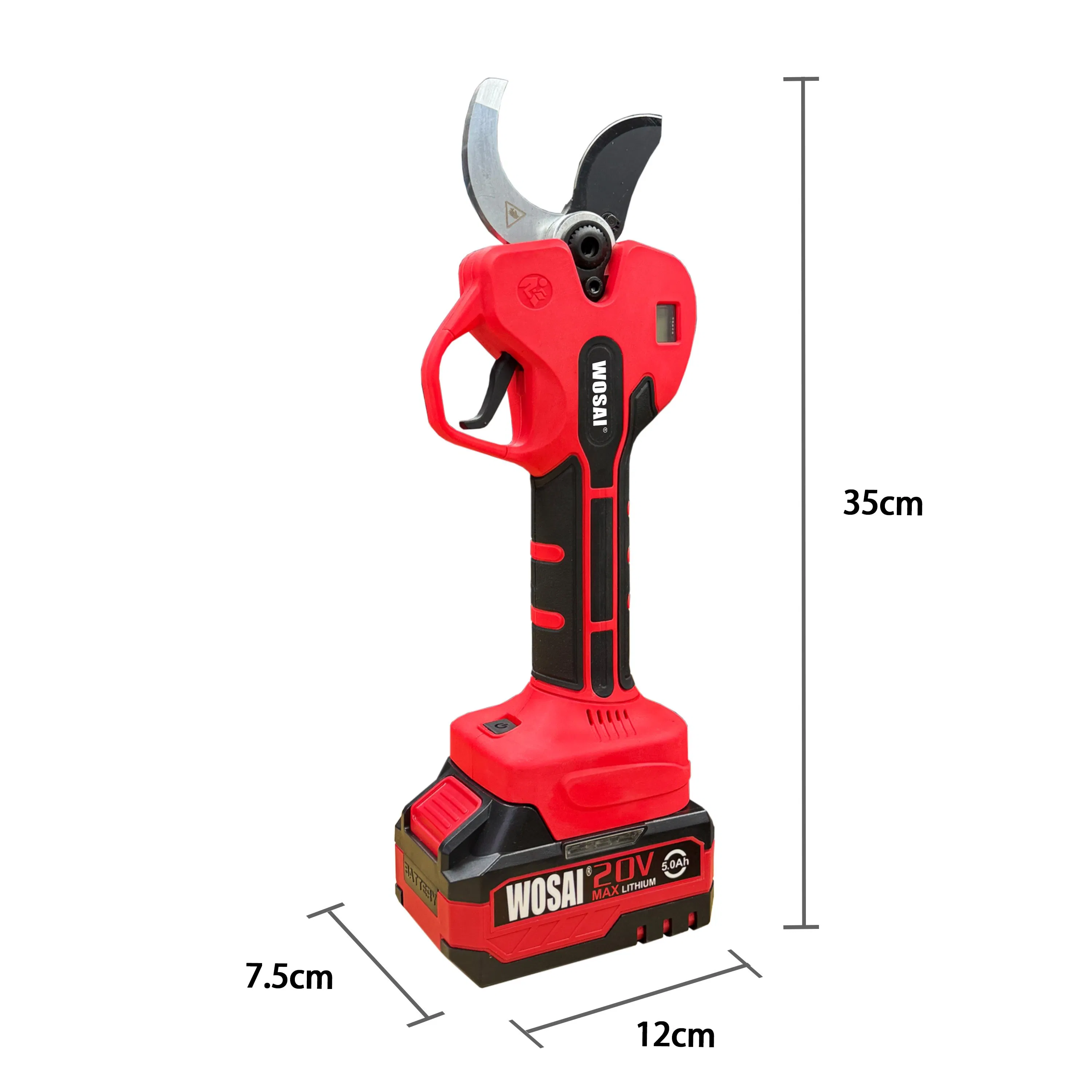 Аккумуляторные электроножницы Wosai 20V для обрезки веток
