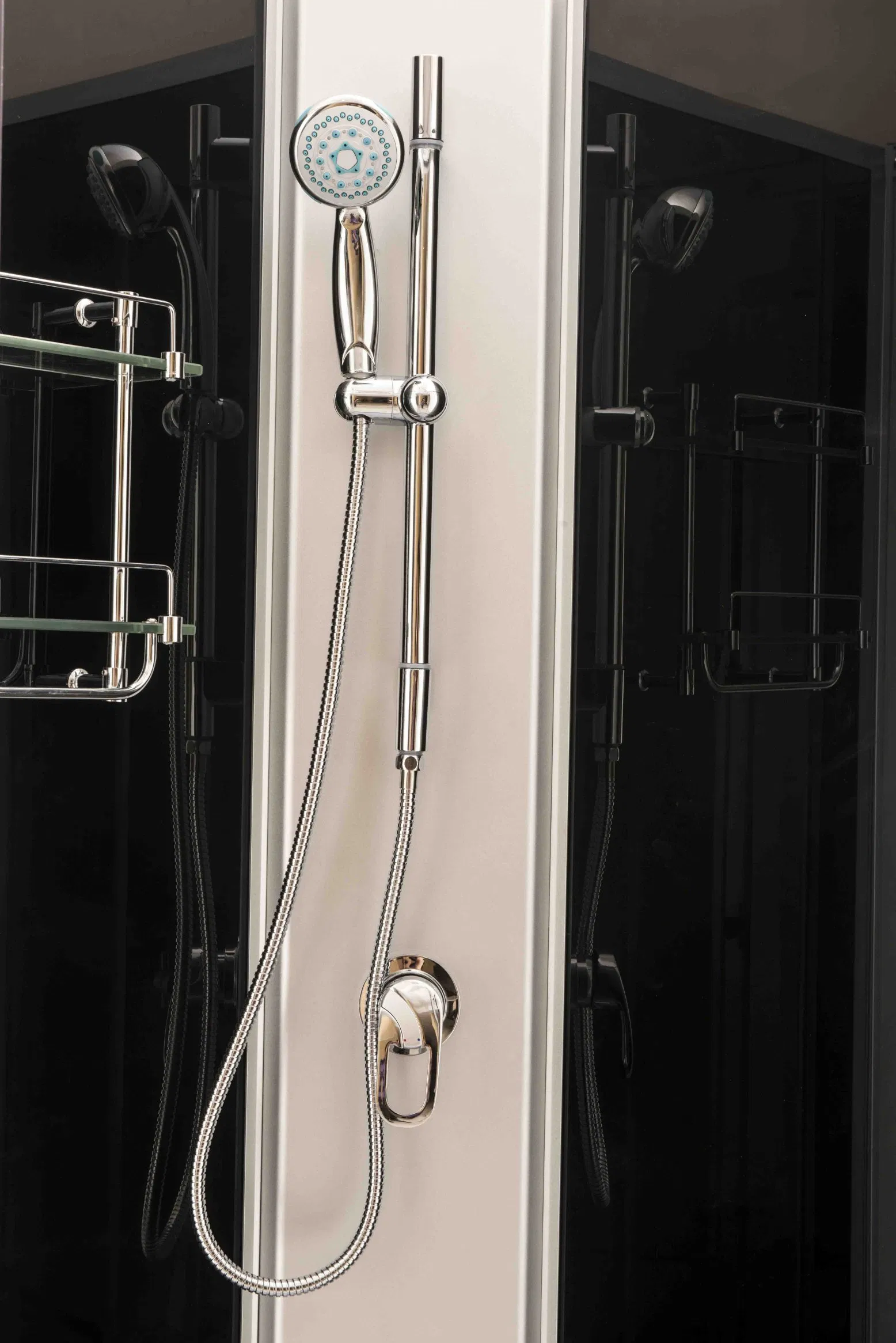 Low Tray Curved Glass Shower Cabinet (TL-8822)