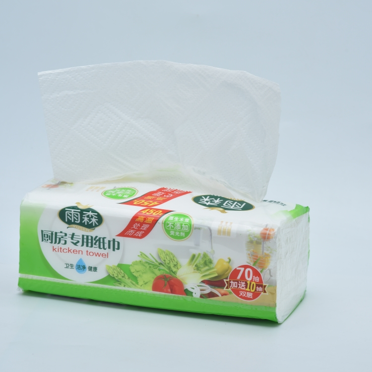 OEM Paper Towels Absorbent Soft Toilet Tissue Virgin Wood/Bambo Disposable Interfold Paper Towel 175 Pieces for Kitchen