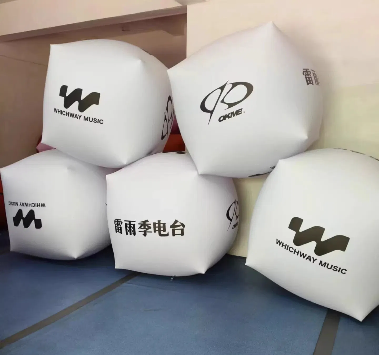 Boyi Cube Balloon Shape Inflatable Helium Balloon for Advertising Flying Square