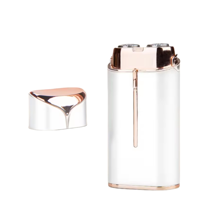 USB Mini Waterproof Woman's Double-Headed Facial Shaver Body Hair Remover