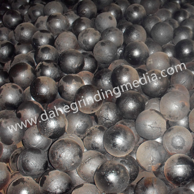 Мелющий шар низкохромовый 17-130 мм для цементных заводов