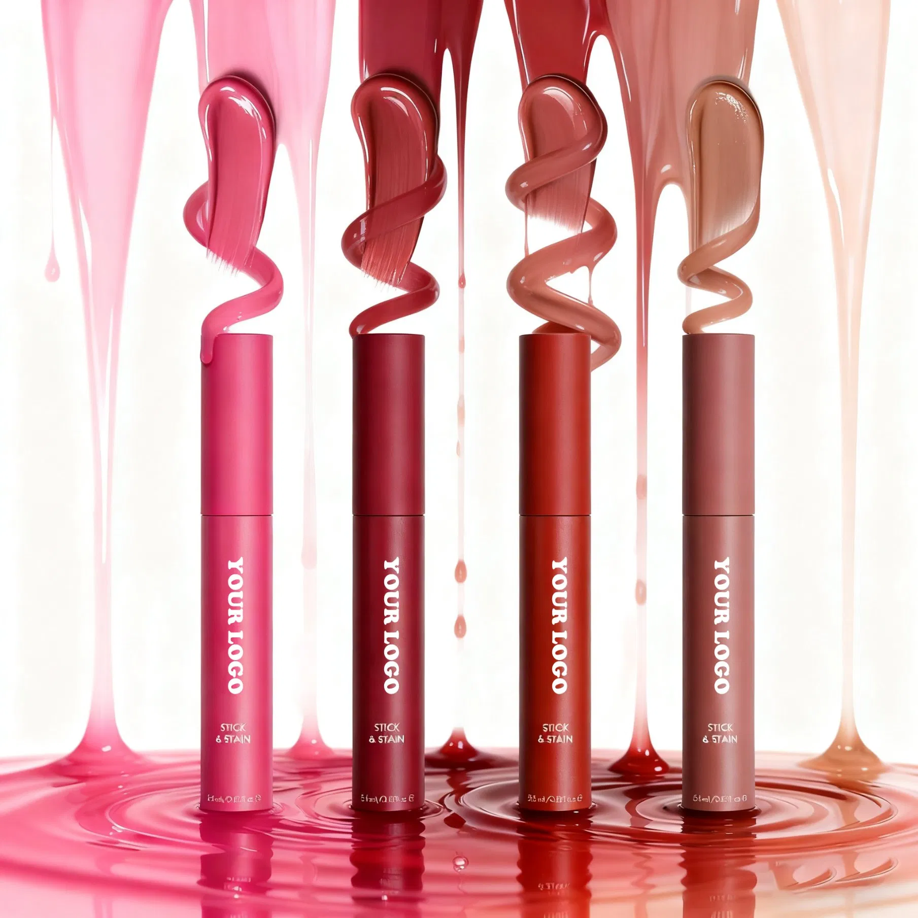 Водостойкий татуаж для губ с эффектом помады