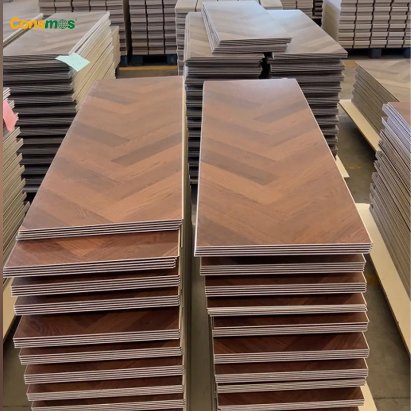 Best White/Grey Laminate Flooring Floor Tiles Interlocking Wood Plank Click Vinyl Spc Floor for Kitchen