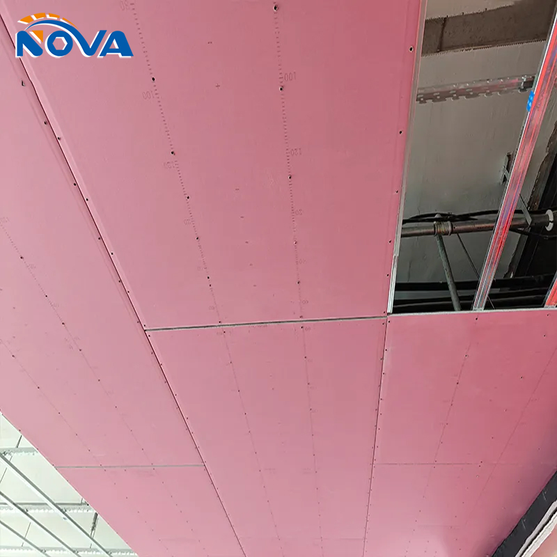 Fire Resistant Gypsum Board with Smooth Surface for Interior Decoration