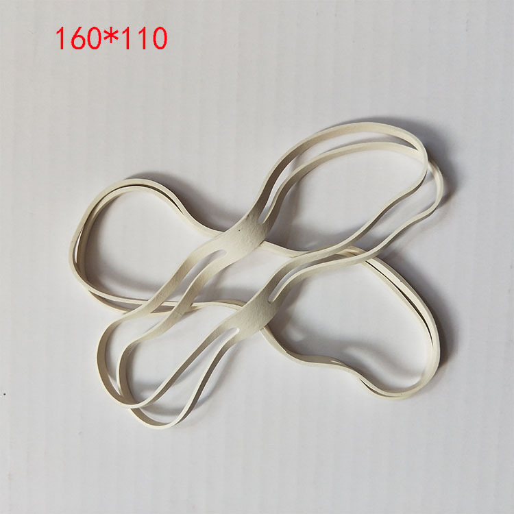Mix Color Custom Any Size Easy Stretch H-Shaped Silicone Rubber Bands