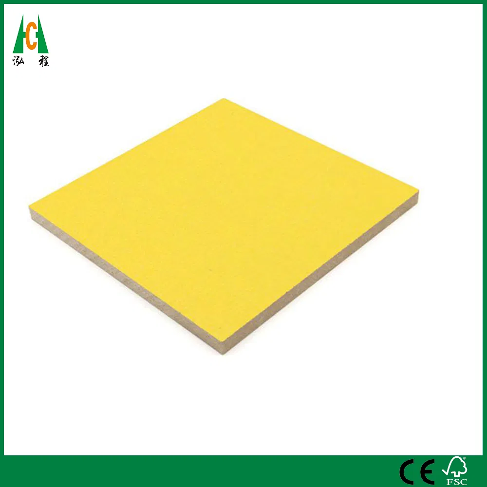 Embossed Melamine Plywood with Wood Grain Color