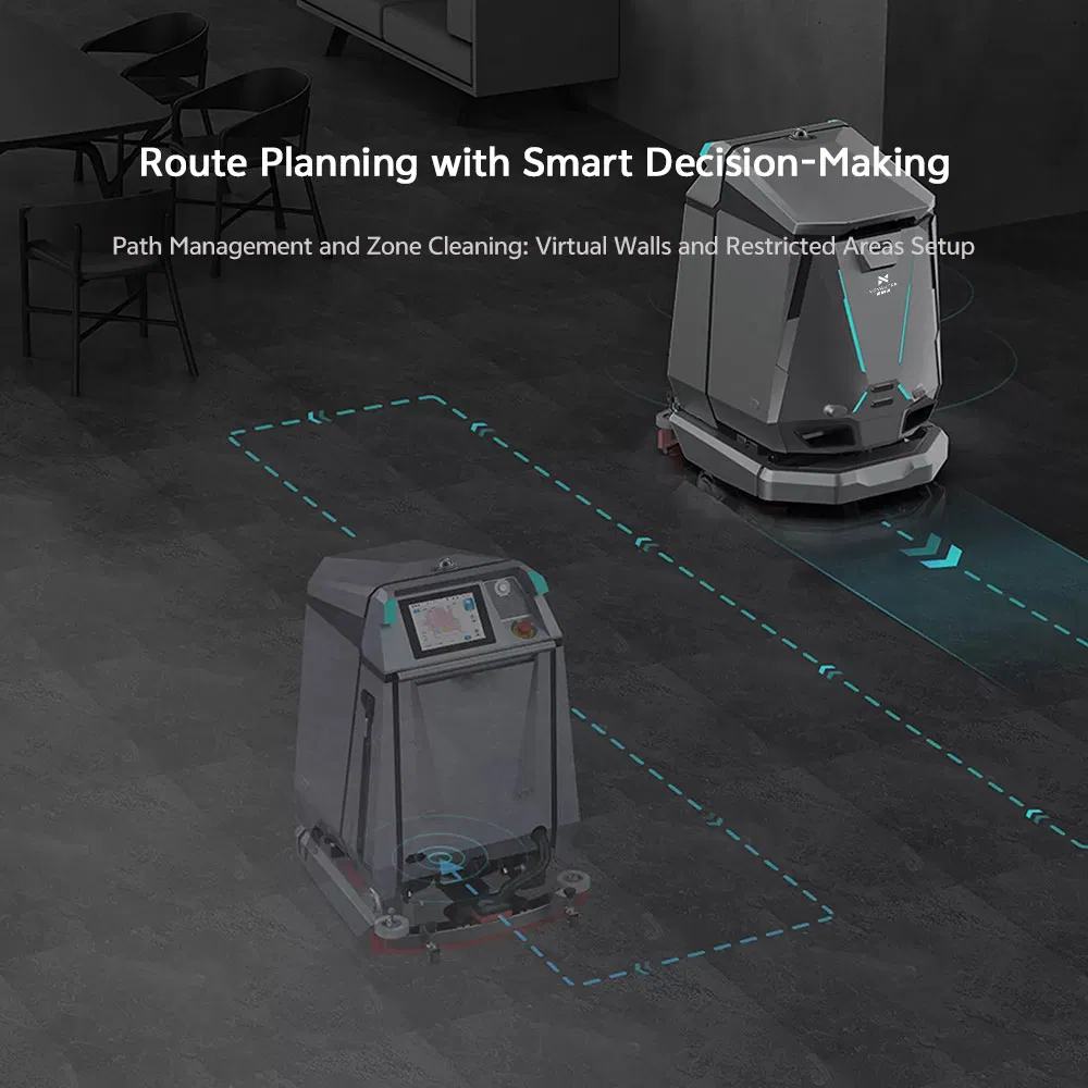 Intelligent Automatic Navigation Commercial Cleaning Robots Smart Floor Cleaning Robot Vacuum Cleaner
