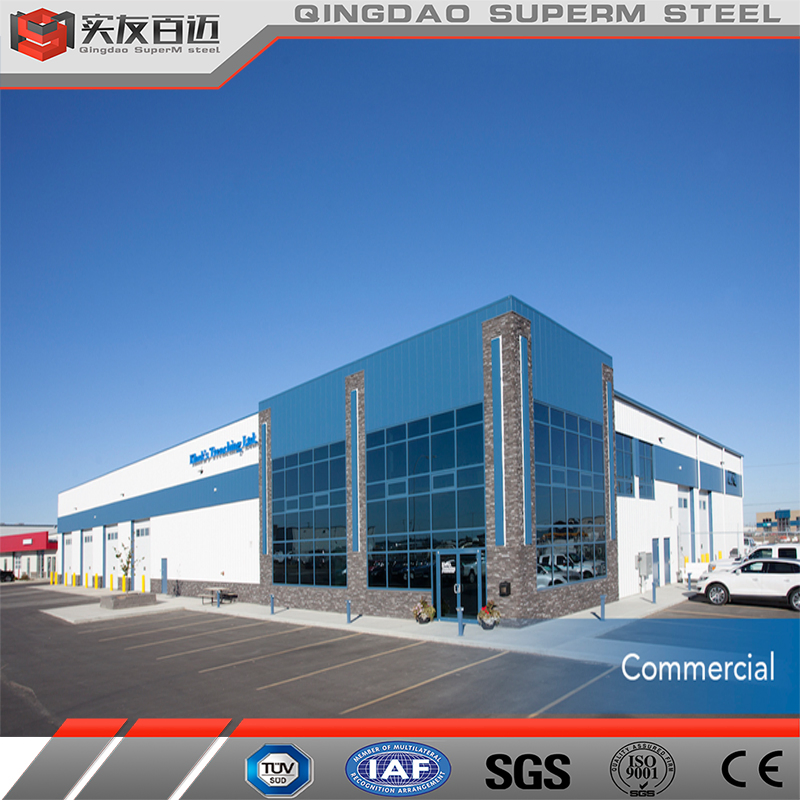 Customized Prefabricated Hot DIP Galvanized Steel Structure Workshop Warehouse Office Building