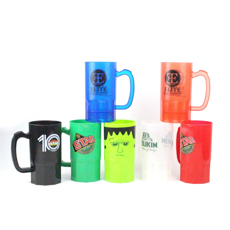 Coffee Cup BPA Free Plastic Cup Promotional 22oz Plastic Reusable Stadium Party Cups