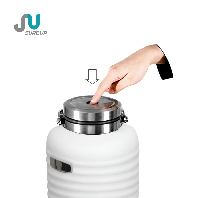 Stainless Steel Water Jug 6/8/10L Double Wall Insulated with Faucet & Folding Handle
