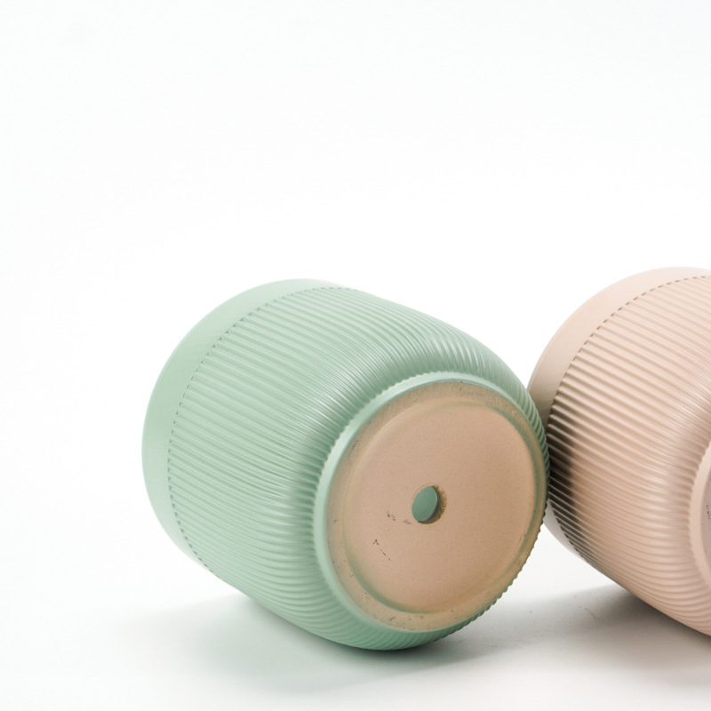 Большие керамические кашпо для цветов, набор из 3 шт