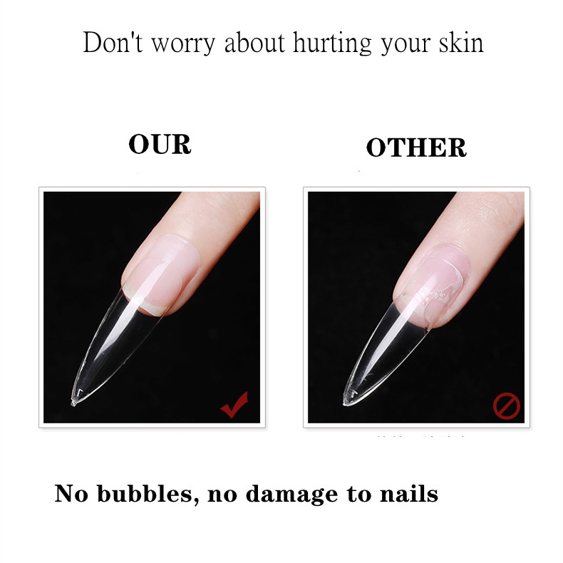 10g Bottle Professional Private Label Gel Nail Tips Glue Brush on Nail Adhesive