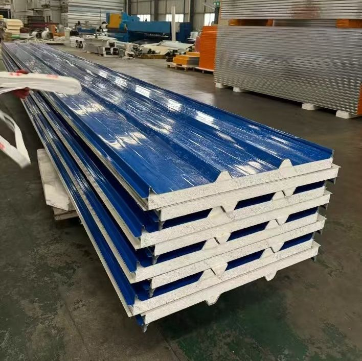 EPS Waterproof and Insulation Chinese Manufacturer Color Steel Sandwich Panel Walling and Roofing