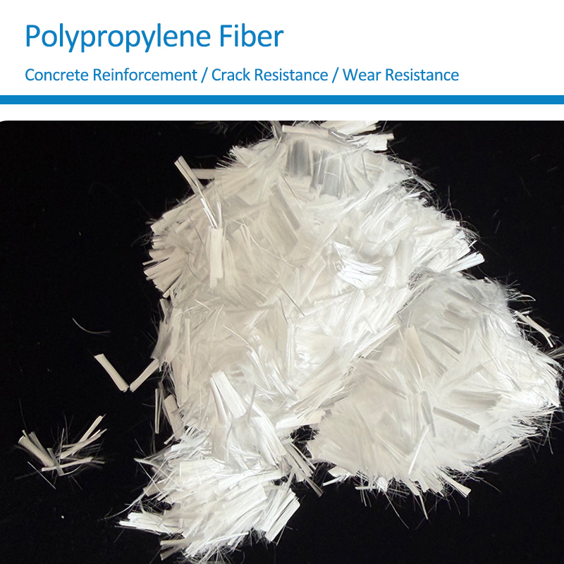 Polypropylene Fiber for Concrete Reinforcement Anti-Crack Construction Material