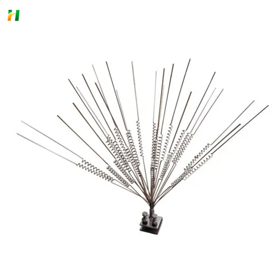 Factory Direcct Sale Invisible Plastic Base Bird Spike for Parking Lot Protection Bird Repeller