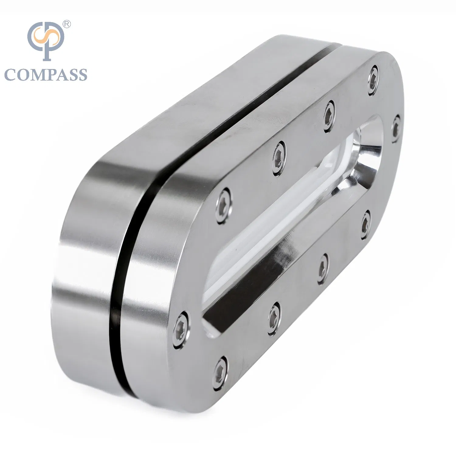 Sanitary Food Grade Stainless Steel SS304 Long Circular Vertical View Tank Sight Glass