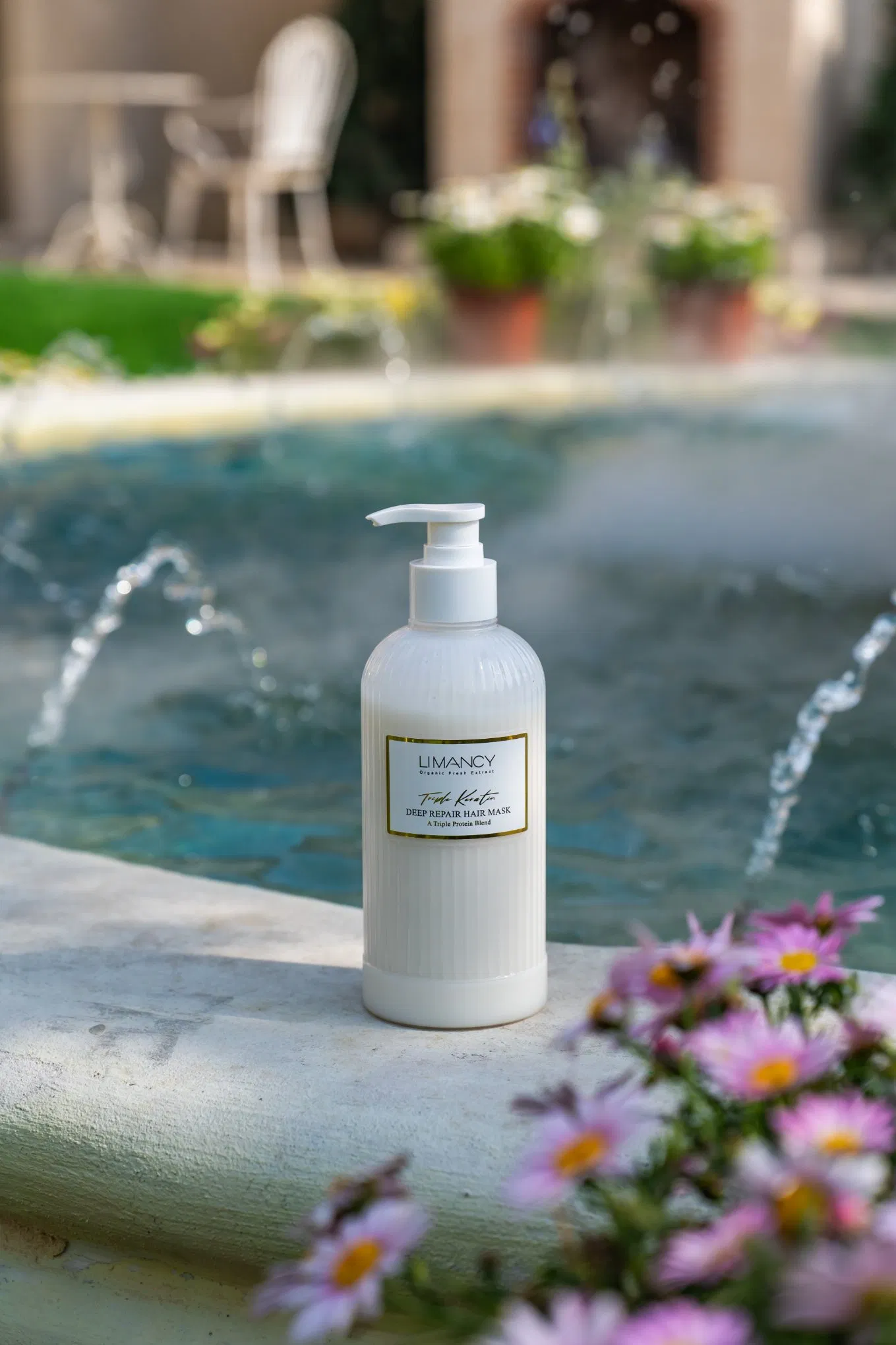 Hair Care Nourishing Elasticity-Boosting & Shine-Enhancing Triple Keratin Deep Repair Hair Mask