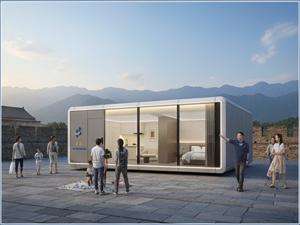 2025 Hot Sale Eco-Friendly Lightweight Capsule House for Tourist Camping