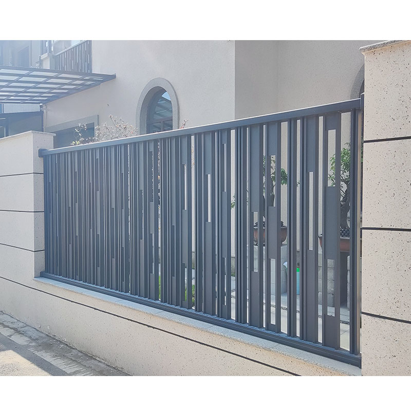 Fireproof, Waterproof, Mildewproof Railing Balustrade Outdoor Aluminum Electric Fence with ISO9001
