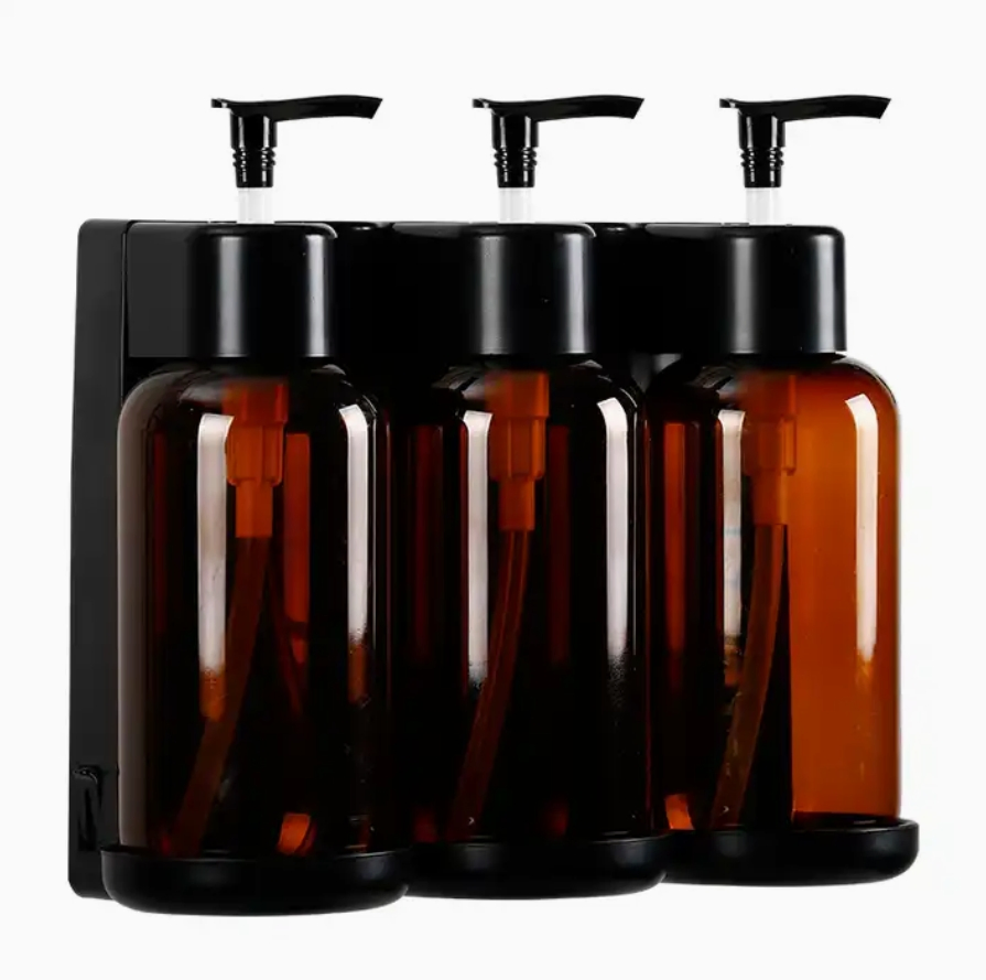 Hotel Bathroom-Fittings-Accessories Bathroom Rack Wall Mounted Shower Soap Dispenser Bracket with Shampoo Bottle