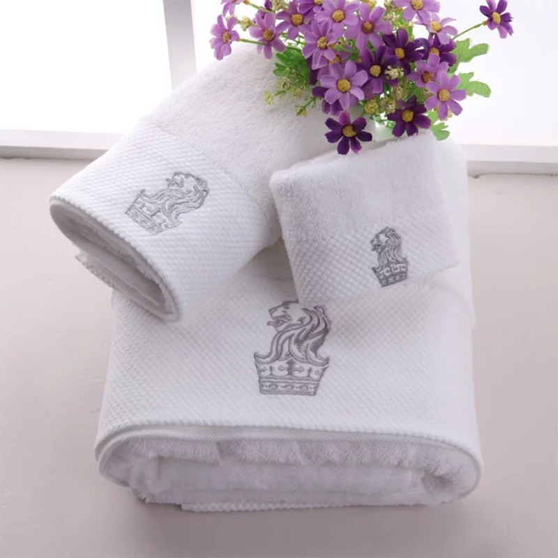 High Quality Cotton Hotel Face Towel Hand Facial Bath SPA Towel for Hotel Home