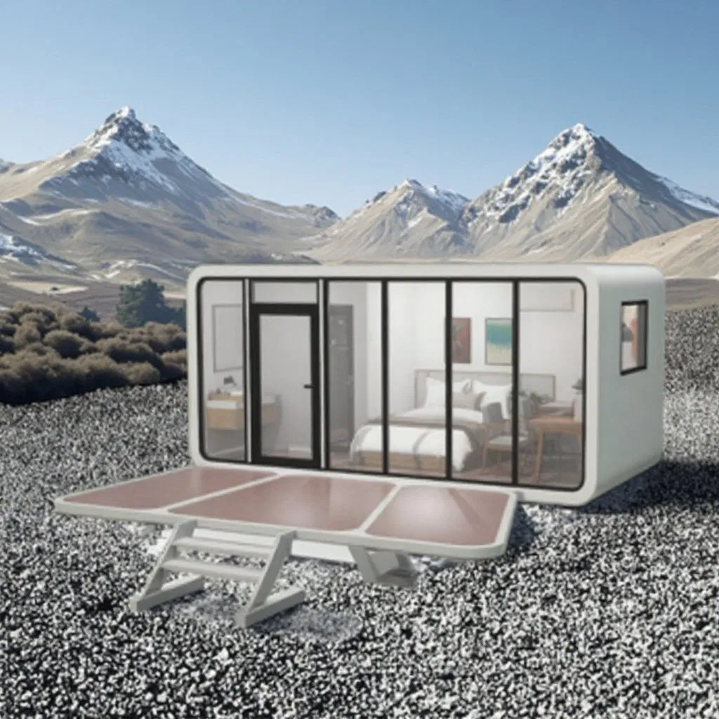 Mobile Apple Cabin Luxury Customizable Container House