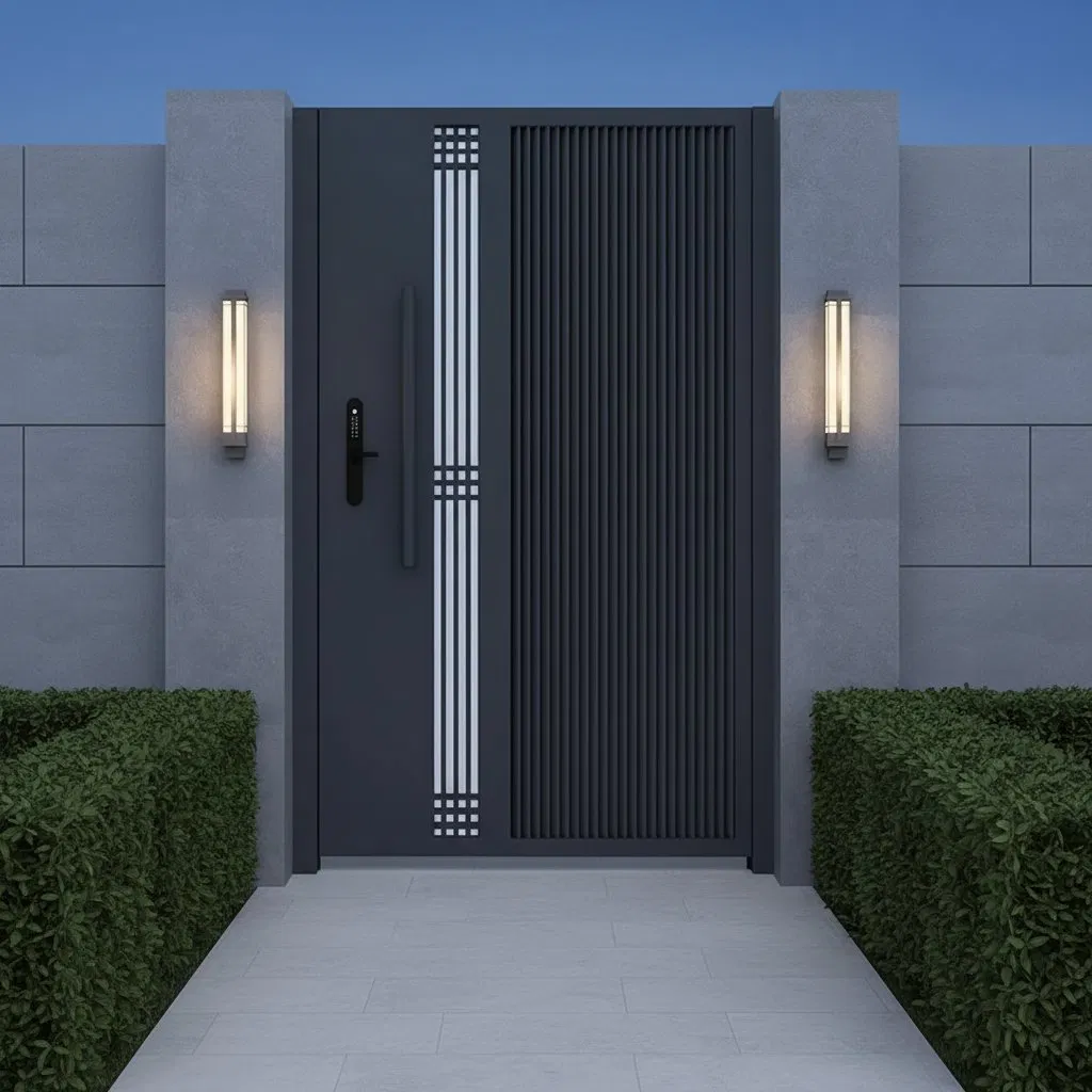 Алюминиевая взломостойкая дверь с антивандальным покрытием