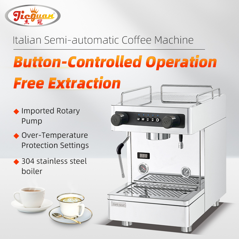 Professional Commercial Semi-Automatic Espresso Coffee Machine Stainless Steel Body K101t