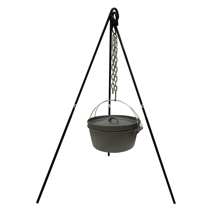 Adjustable Camp Tripod, 40 to 60-Inch Tall, Black