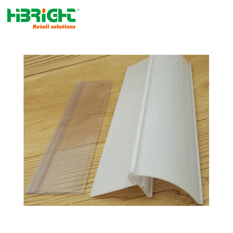 Hypermarket Shelf Price Strip Label Holder for Wholesale