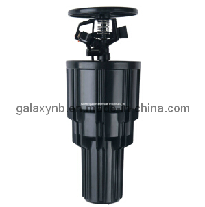 Widely Applicable New Buried Sprinkler Nozzle for Garden Irrigation