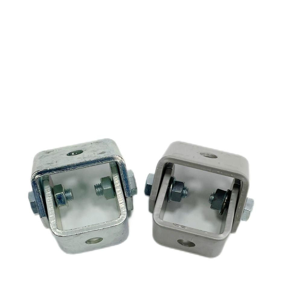 Galvanized/Powder Coated U Brackets Steel Welded Hinge Gate Channel Fitting