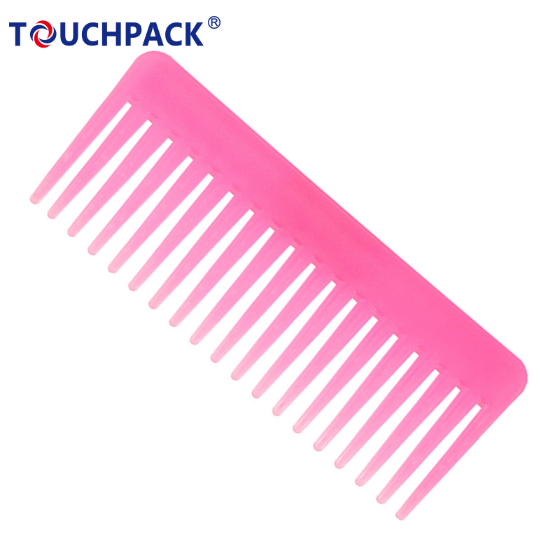 Plastic Hair Come Wide Tooth Comb Custom Printing
