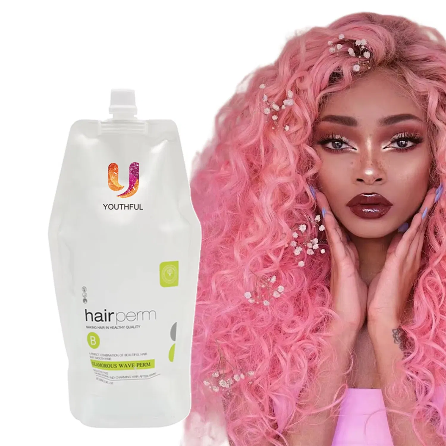 Permanent Curl Hair Replenish Moisture and Nutrients Effective Curly Perm Cream