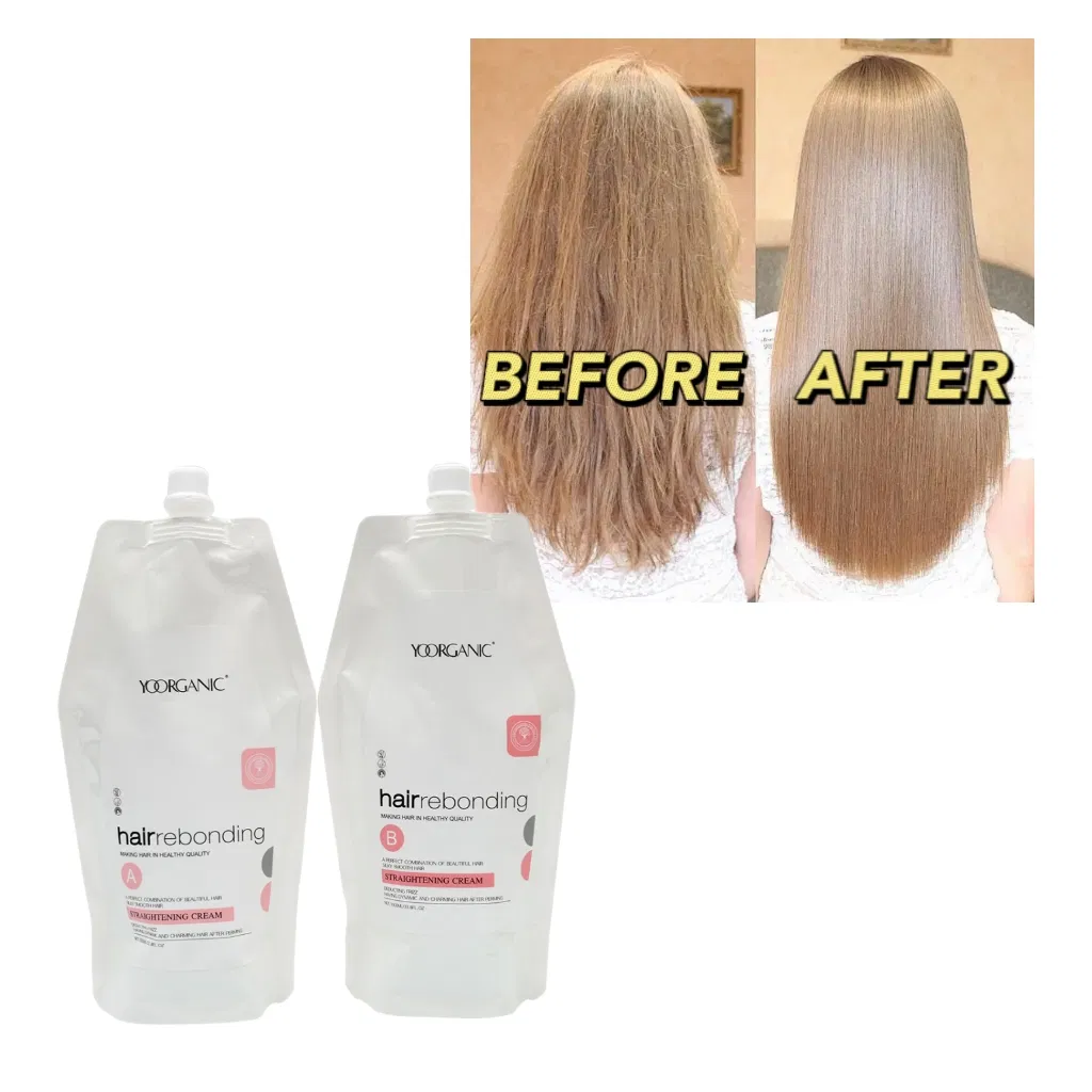 Factory Wholesale China Hair Rebonding Hair Straight Cream Perm Treatment for Professional Salon Use