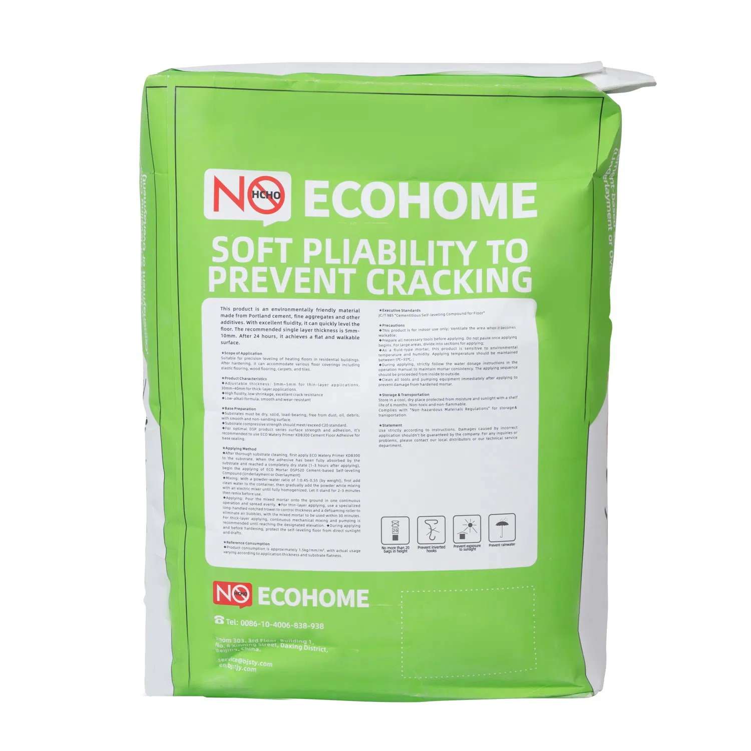 DSP520 Cement-Based Self-Leveling Topping Compound (Underlayment or Overlayment)