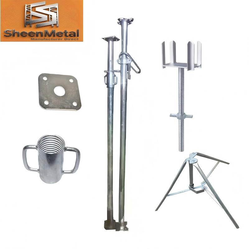 Adjustable Scaffolding Shoring Jack Heavy Duty Steel Prop Telescopic Acrow Prop