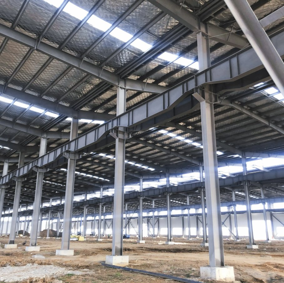 Steel Structure Prefabricated Construction Building with Construction Guidance Service