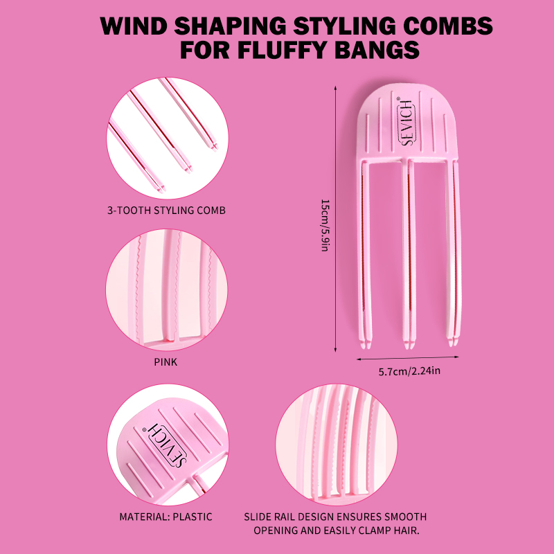 Bangs Hair Clip OEM Women Bangs Volumizing Hair Clip Fluffy Hair Styling Tools