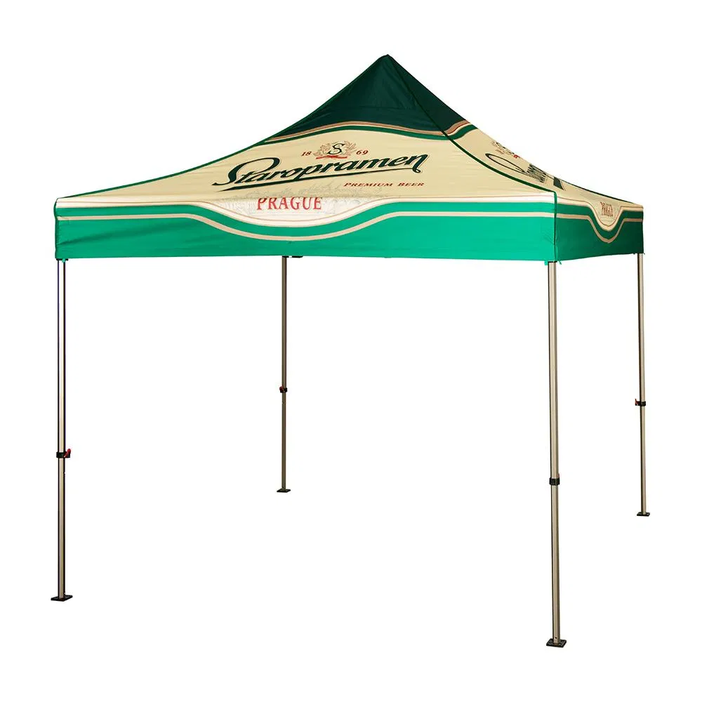 10X10 FT Custom Design Pop up Canopy Tent with 3PCS Printing Sidewalls Custom Gazebo Tent