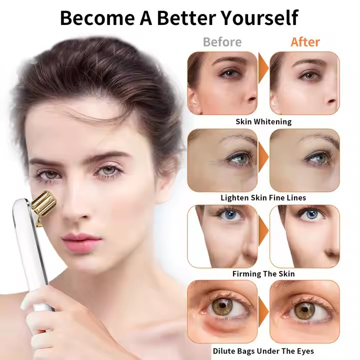 EMS Vibration Eye Massager V Shape Face Lifting Machine